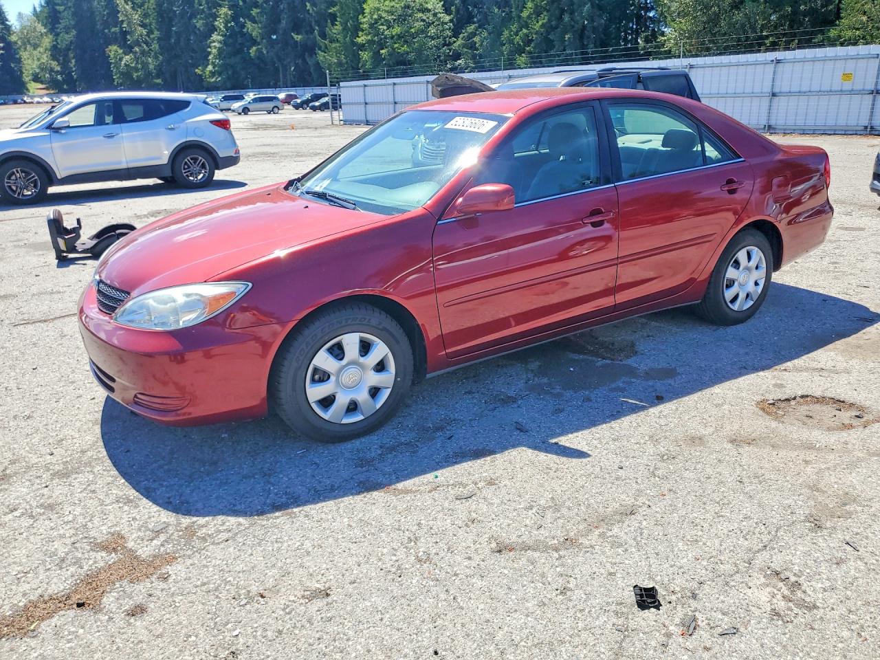 2003 Toyota Camry LE, VIN 4T1BE32K83U257569 — Rear end
