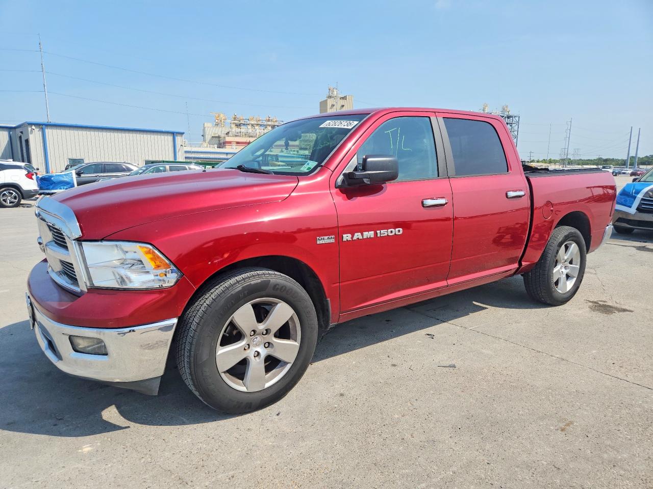 2012 Ram 1500 Big Horn, VIN 1C6RD6LT4CS254864 — Rear end