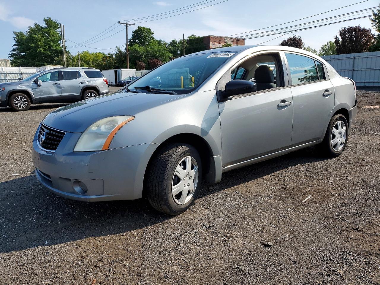 2008 Nissan Sentra 2.0, VIN 3N1AB61E28L711986 — Side