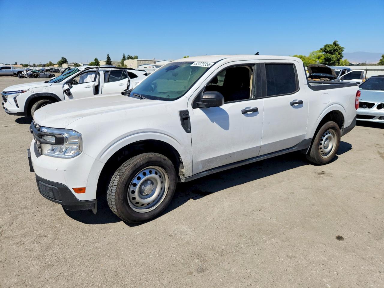 2023 Ford Maverick XLT, VIN 3FTTW8E38PRA48420 — Interior fire