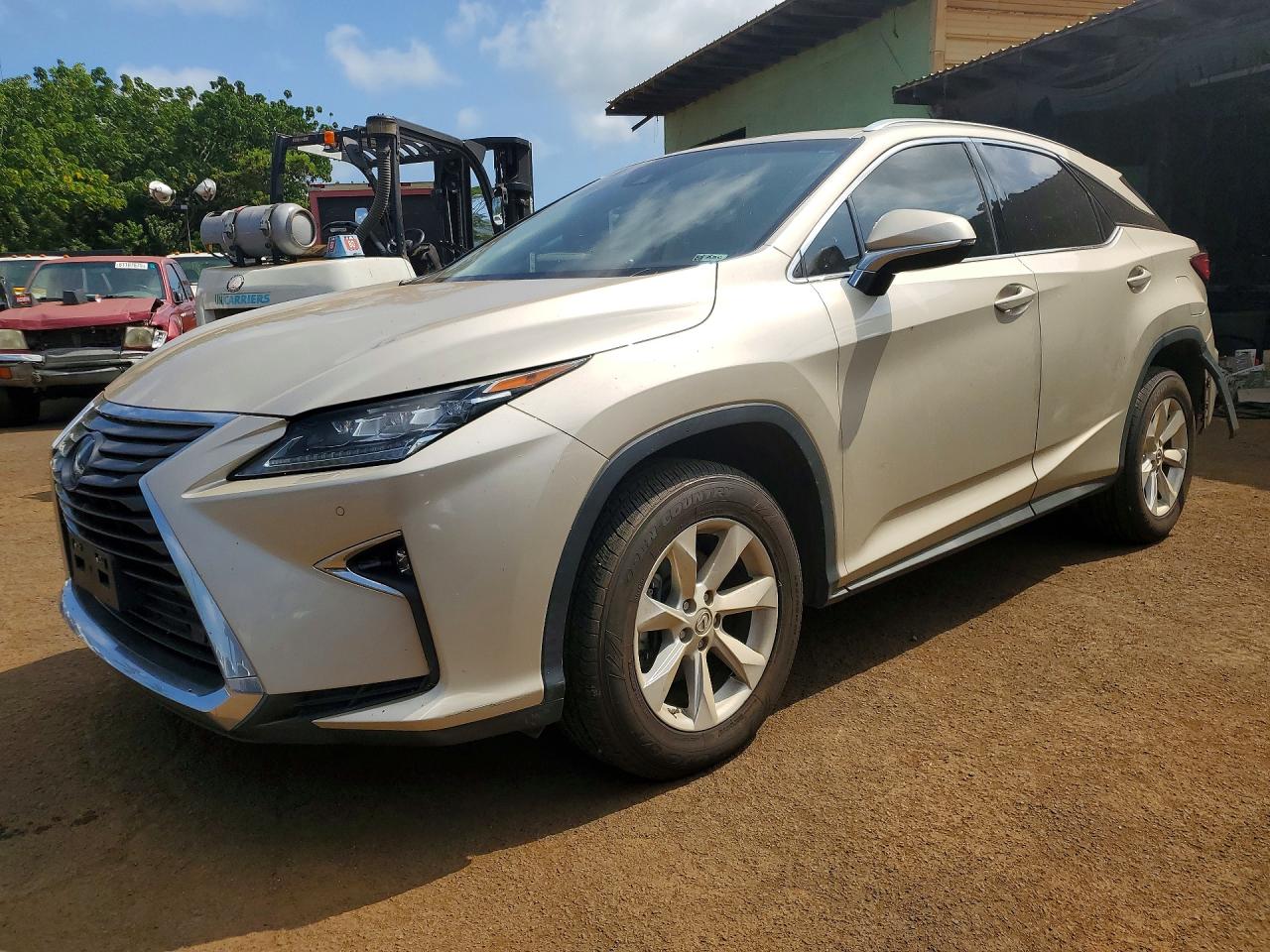 2016 Lexus RX 350, VIN 2T2ZZMCA3GC018013 — Rear end