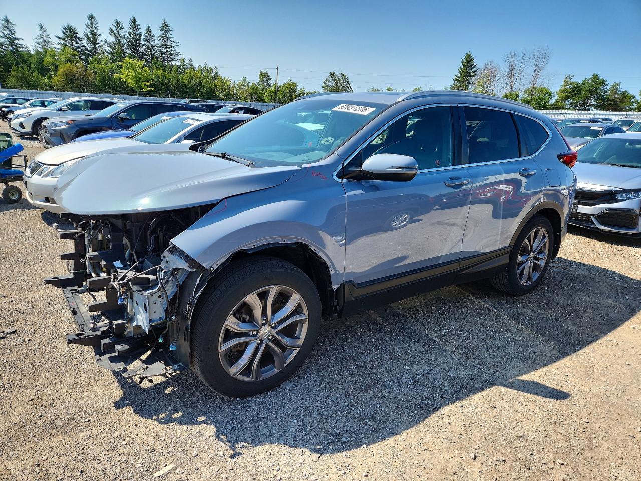 2022 Honda CR-V Sport, VIN 2HKRW2H46NH225817 — Front end