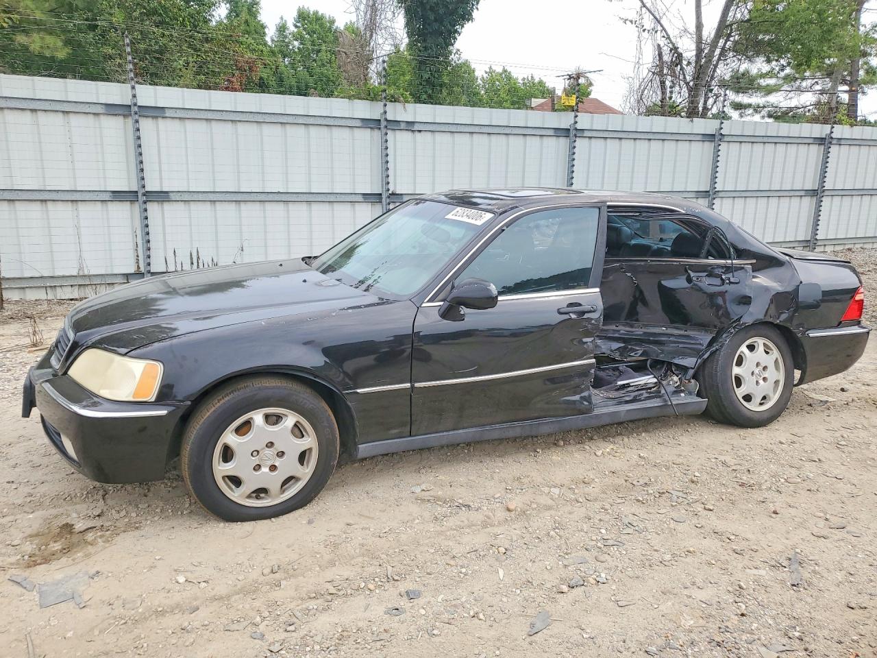2000 Acura RL, VIN JH4KA9658YC001628 — Бок