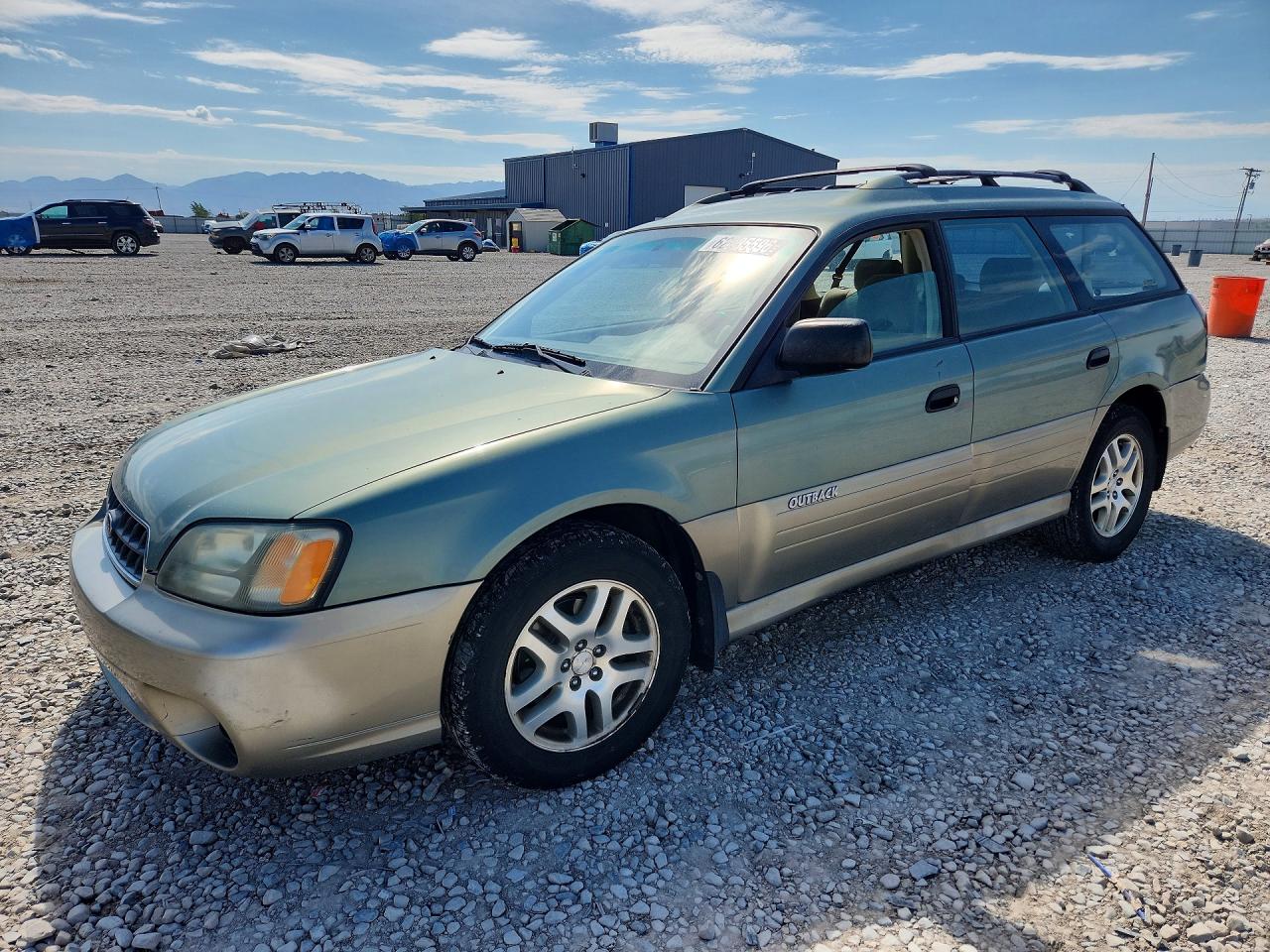2004 Subaru Legacy Outback, VIN 4S3BH675846609605 — Перед