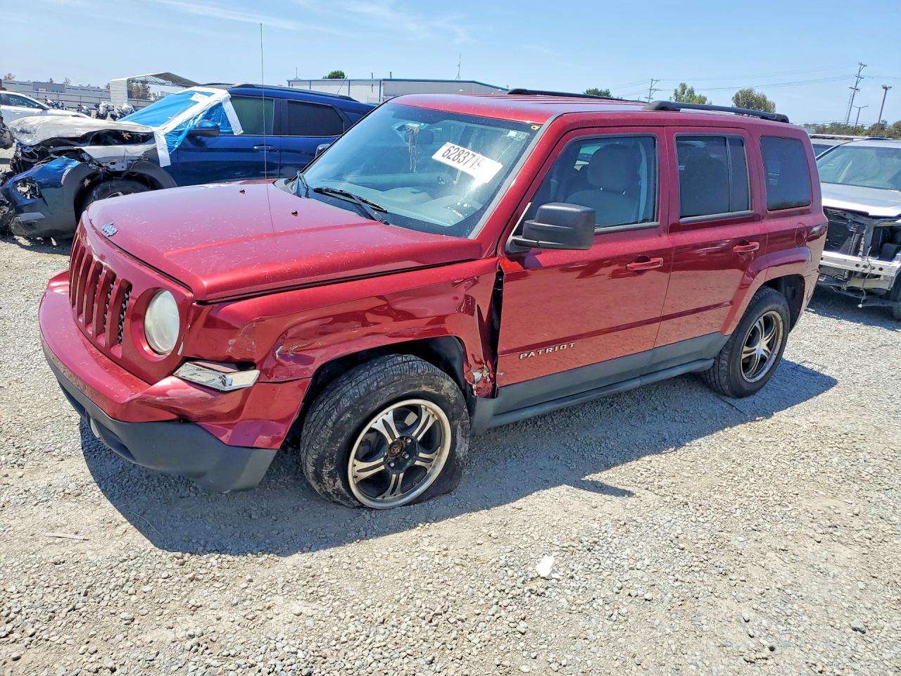 2011 Jeep Patriot Sport, VIN 1J4NT1GB3BD181188 — Front end