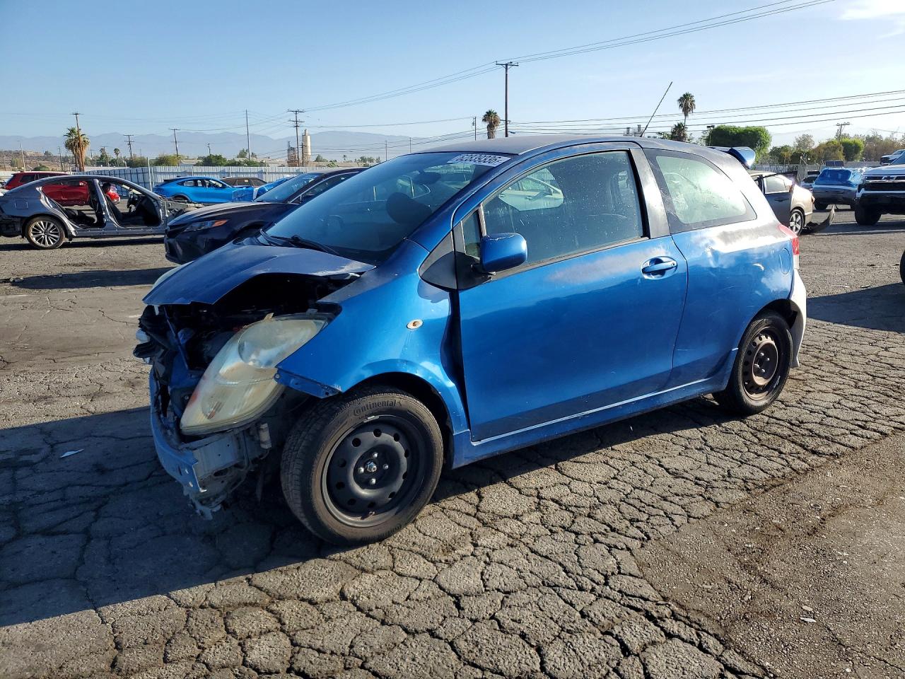 2009 Toyota Yaris S, VIN JTDJT903395235793 — Front end