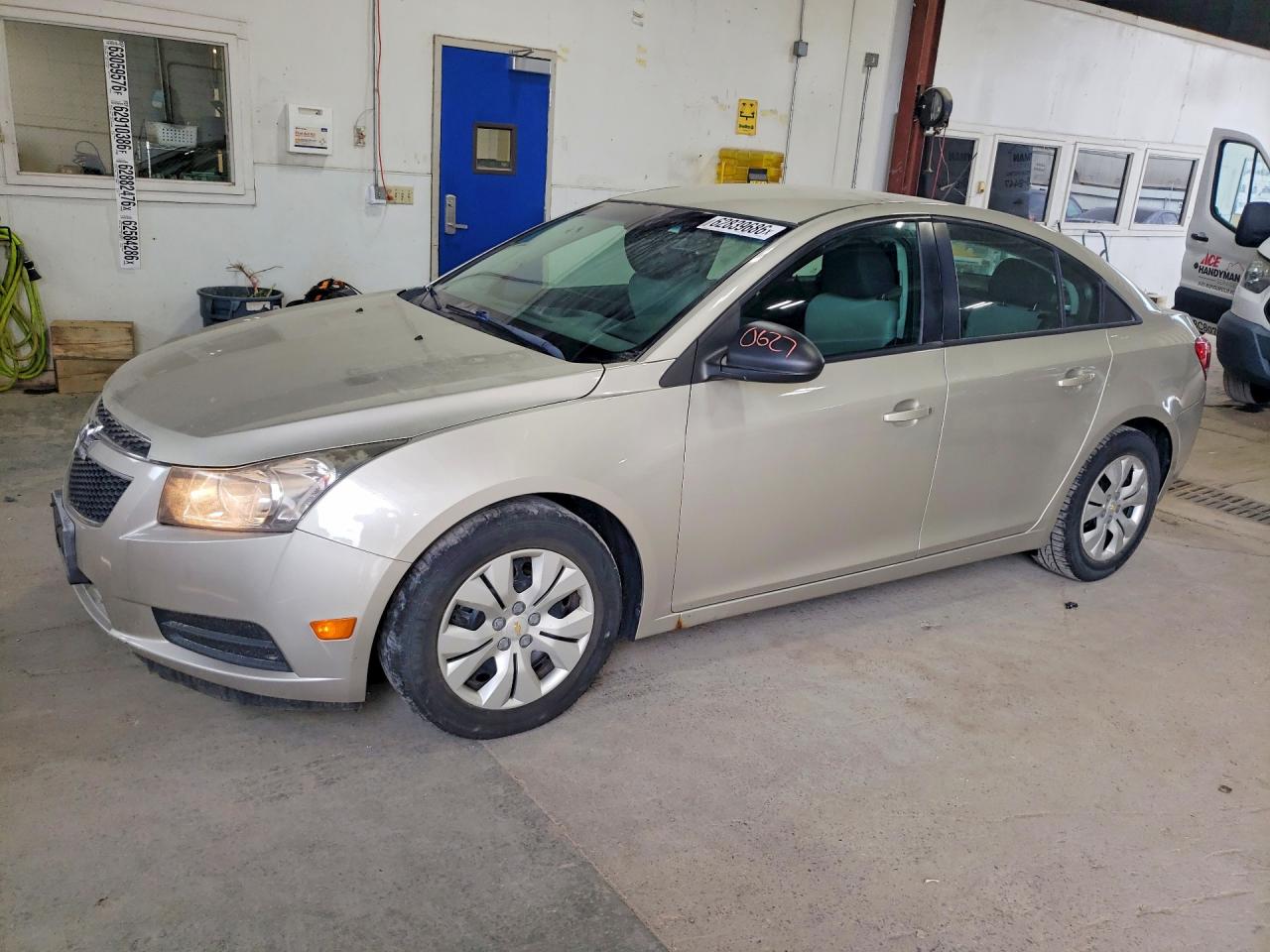 2014 Chevrolet Cruze LS, VIN 1G1PA5SH4E7452102 — Rear end