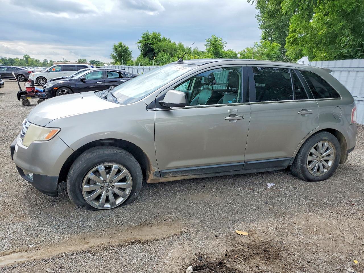 2008 Ford Edge Limited, VIN 2FMDK39CX8BA15041 — Днище