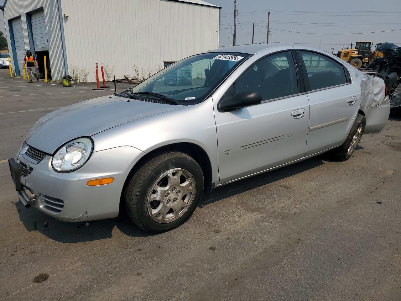 2004 Dodge Neon SXT, VIN 1B3ES56CX4D592781 — Повреждение рамы