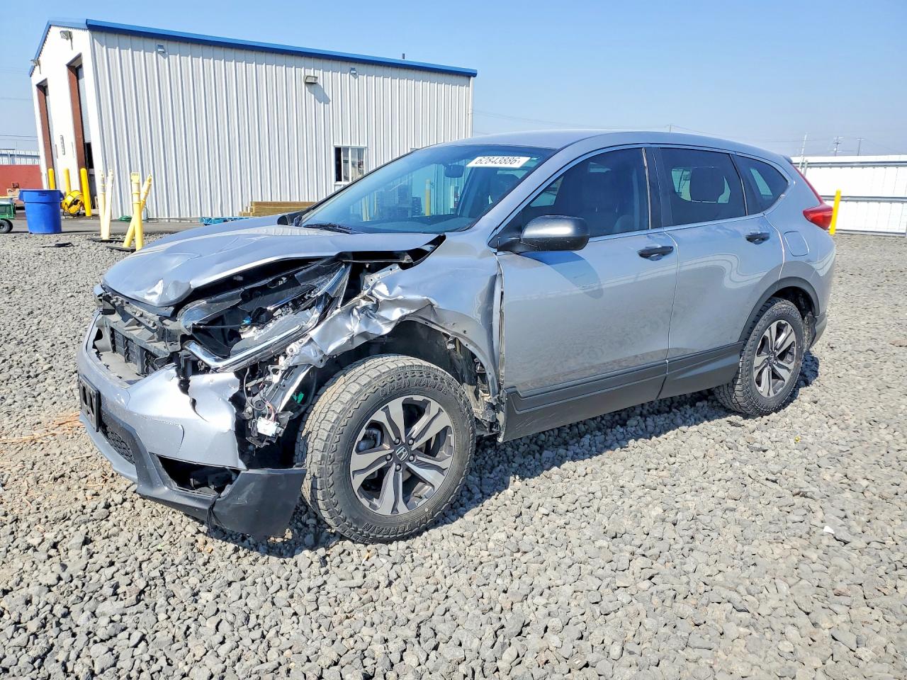 2019 Honda CR-V LX, VIN 5J6RW6H34KL005981 — Перед