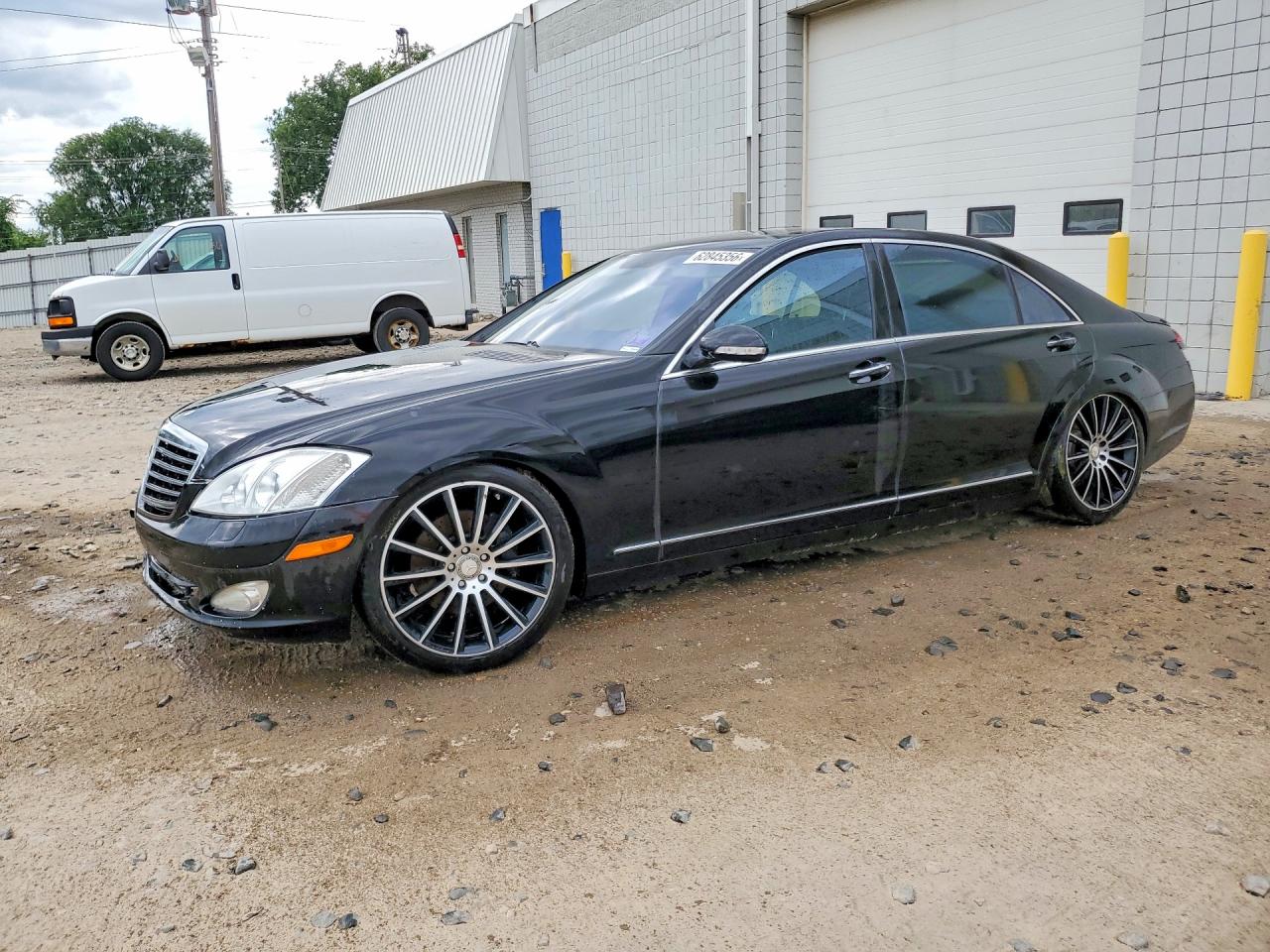 2007 Mercedes-Benz S 550, VIN WDDNG71X67A137167 — Front end