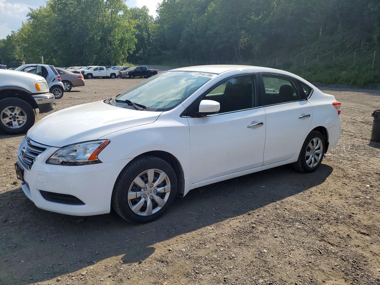 2015 Nissan Sentra SR, VIN 3N1AB7AP0FY285626 — Side