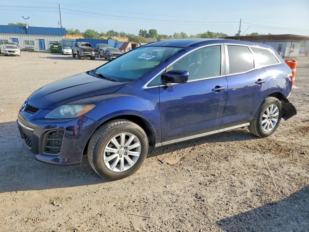 2010 Mazda CX-7 Sport, VIN JM3ER2W57A0305661 — Зад