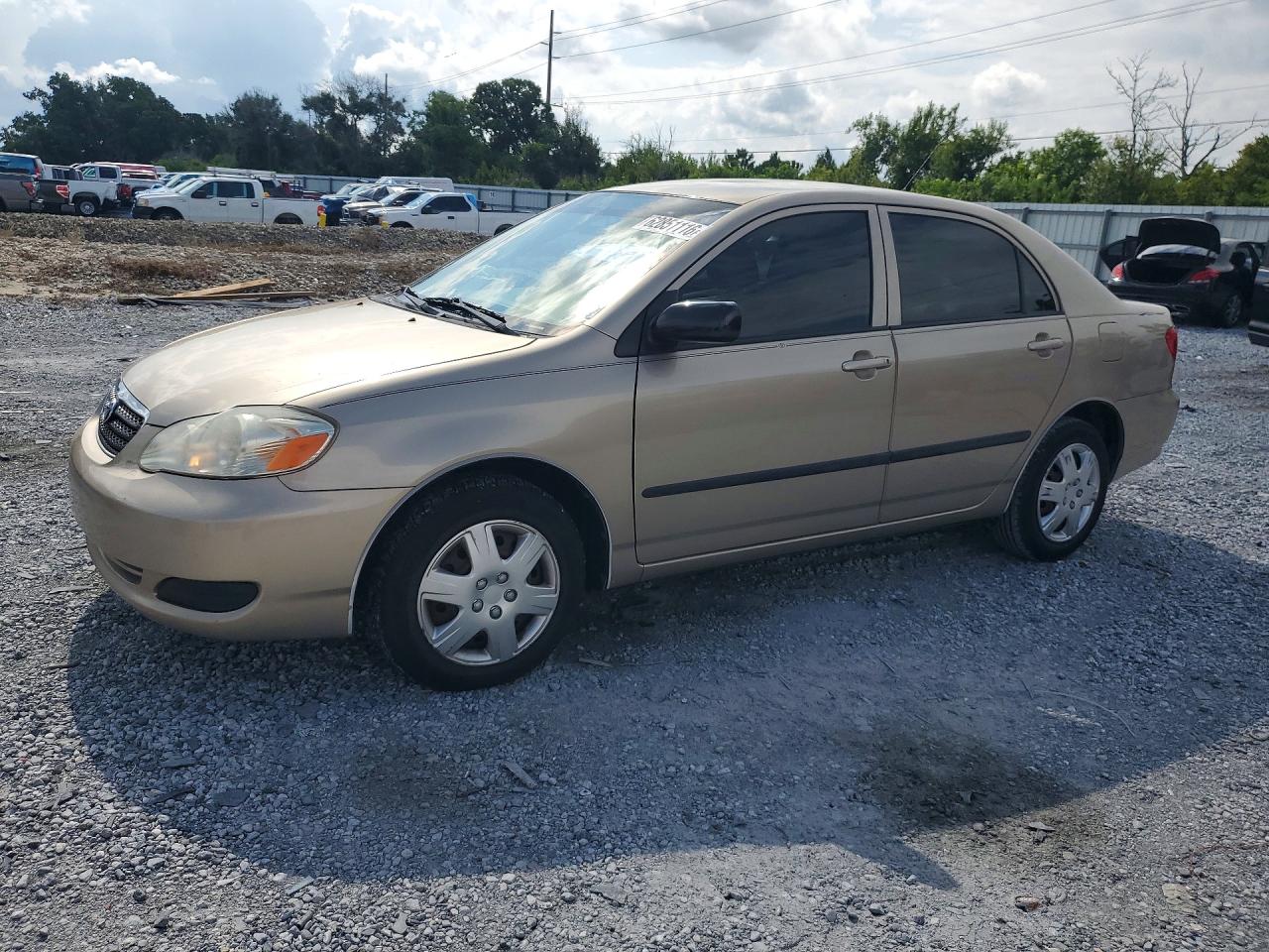 2008 Toyota Corolla CE, VIN 1NXBR32E88Z020439 — Side