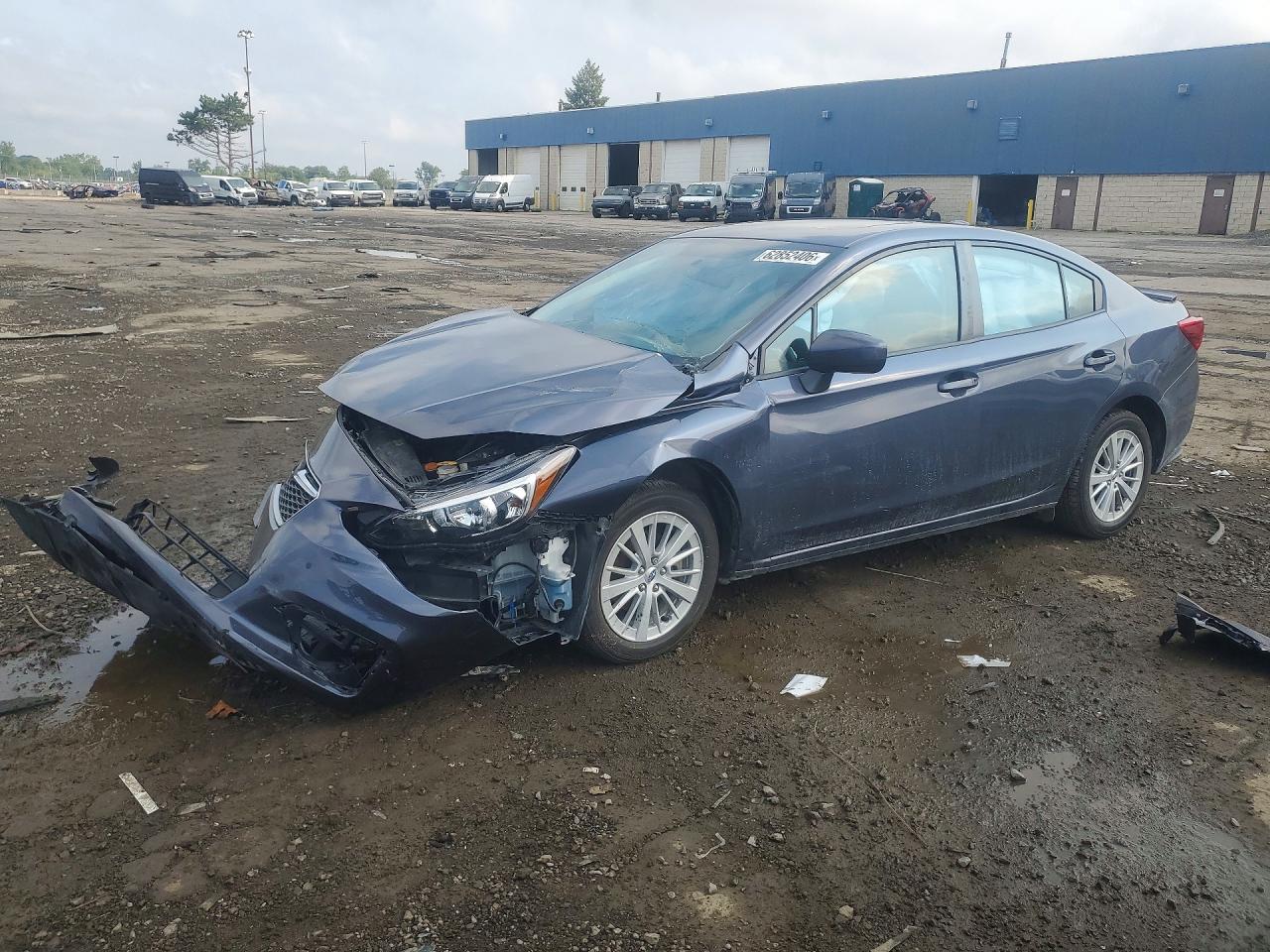 2017 Subaru Impreza Premium, VIN 4S3GKAB67H3625294 — Перед