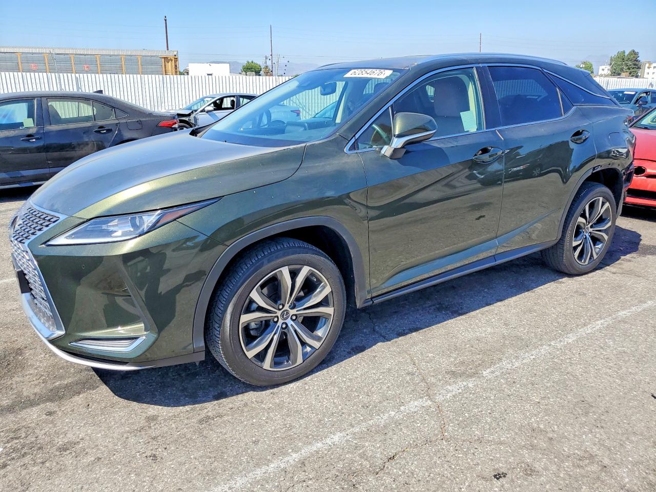 2021 Lexus RX 350, VIN 2T2HZMAA3MC214821 — Зад
