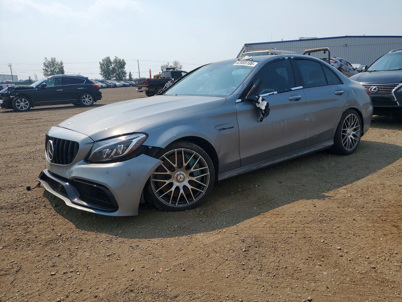2016 Mercedes-Benz C 63 S AMG, VIN 55SWF8HB0GU140458 — Vandalism