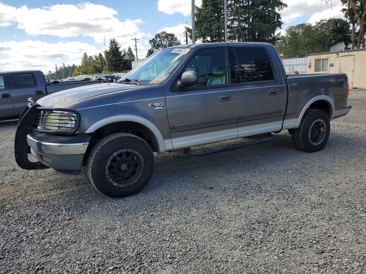 2002 Ford F-150 XLT, VIN 1FTRW08L52KE14726 — Front end