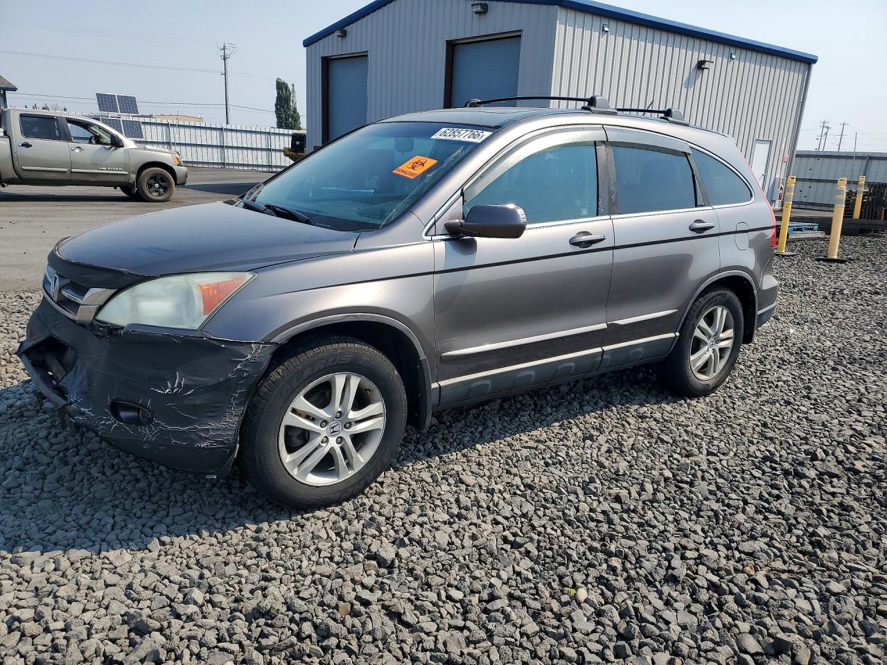 2010 Honda CR-V EX-L, VIN 5J6RE4H79AL005032 — Front end