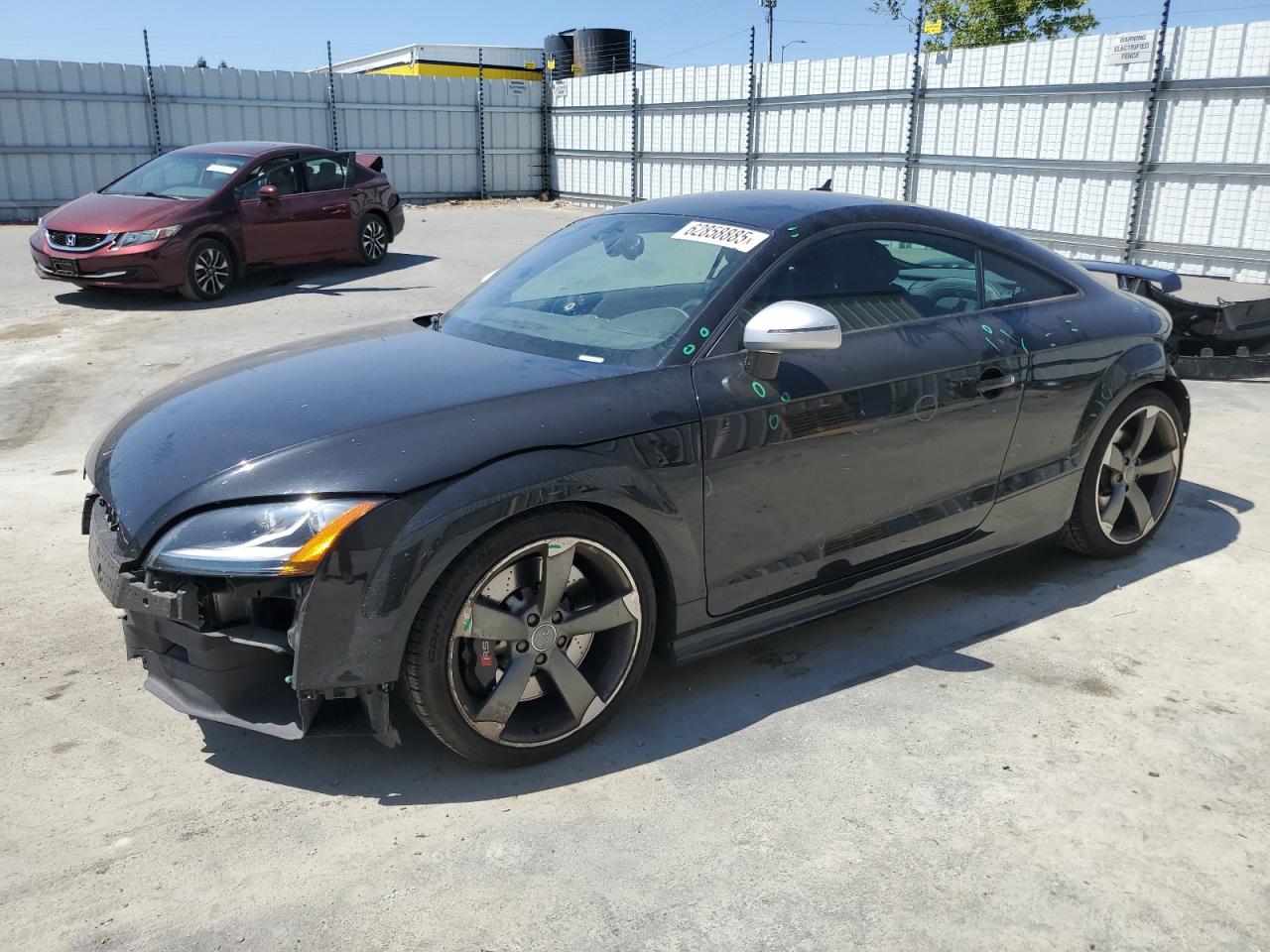 2012 Audi TT RS 2.5T, VIN TRUB3AFK1C1900862 — Перед
