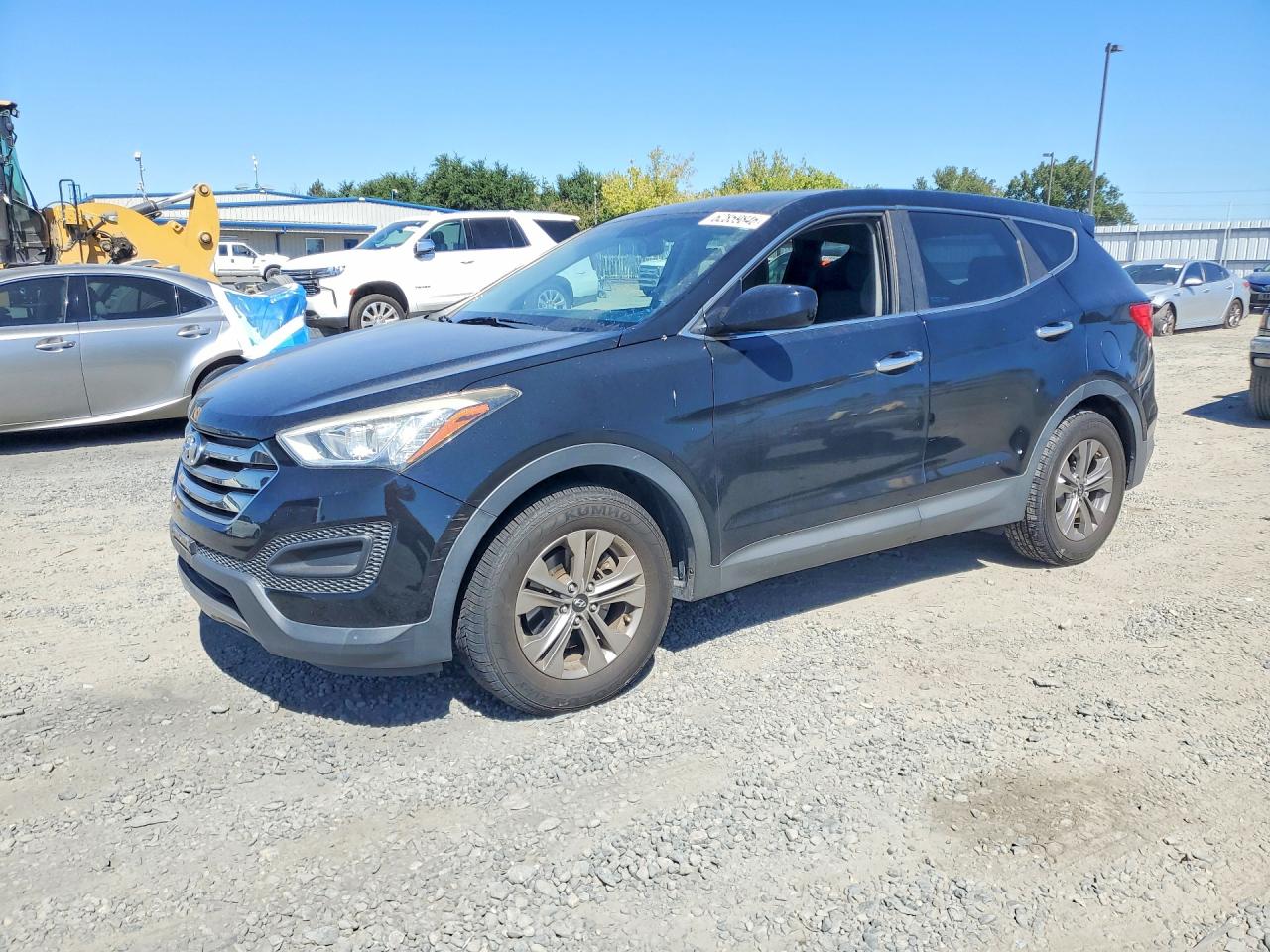 2016 Hyundai Santa Fe, VIN 5XYZTDLBXGG362313 — Vandalism