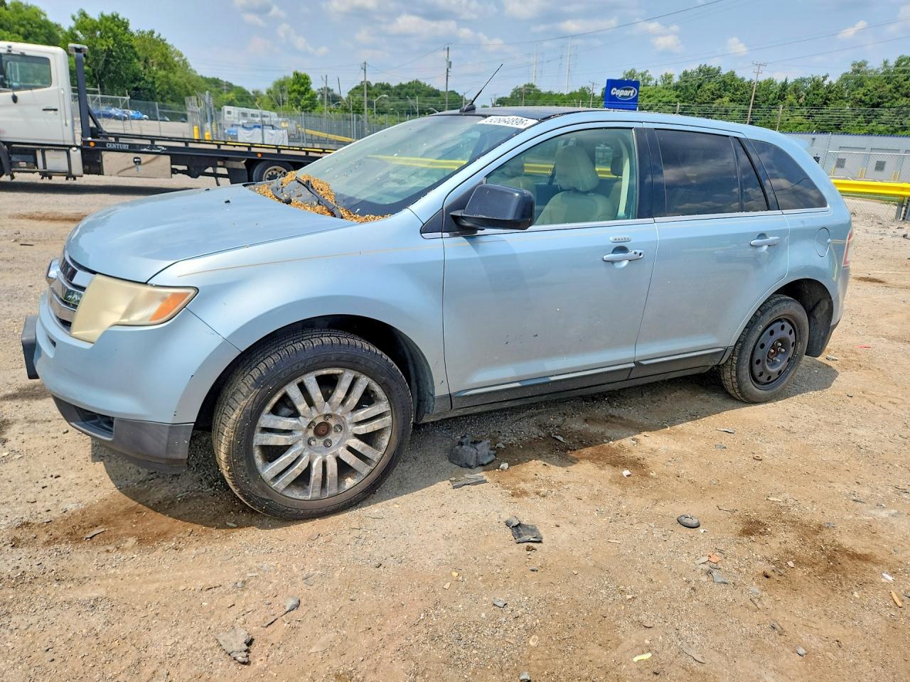 2008 Ford Edge Limited, VIN 2FMDK39C38BB46697 — Мелкие вмятины и царапины