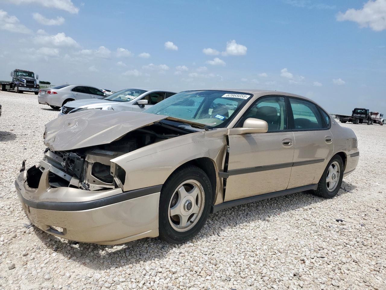 2005 Chevrolet Impala, VIN 2G1WF52E259130897 — Front end