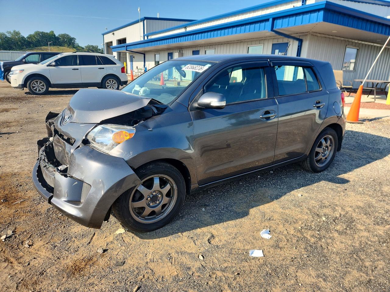 2010 Scion xD, VIN JTKKU4B4XA1006493 — Front end