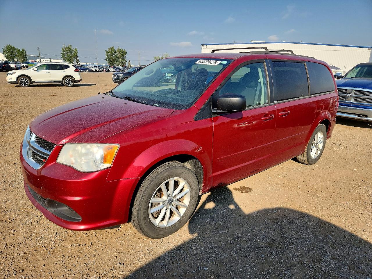 2014 Dodge Grand Caravan SE, VIN 2C4RDGBG8ER319822 — Rear end