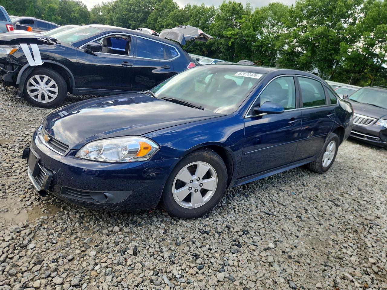 2010 Chevrolet Impala LT, VIN 2G1WB5EN3A1191742 — Front end