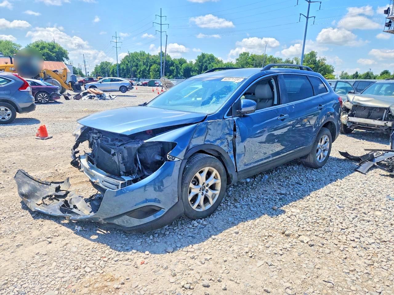 2015 Mazda CX-9 Sport, VIN JM3TB2BAXF0465118 — Перед