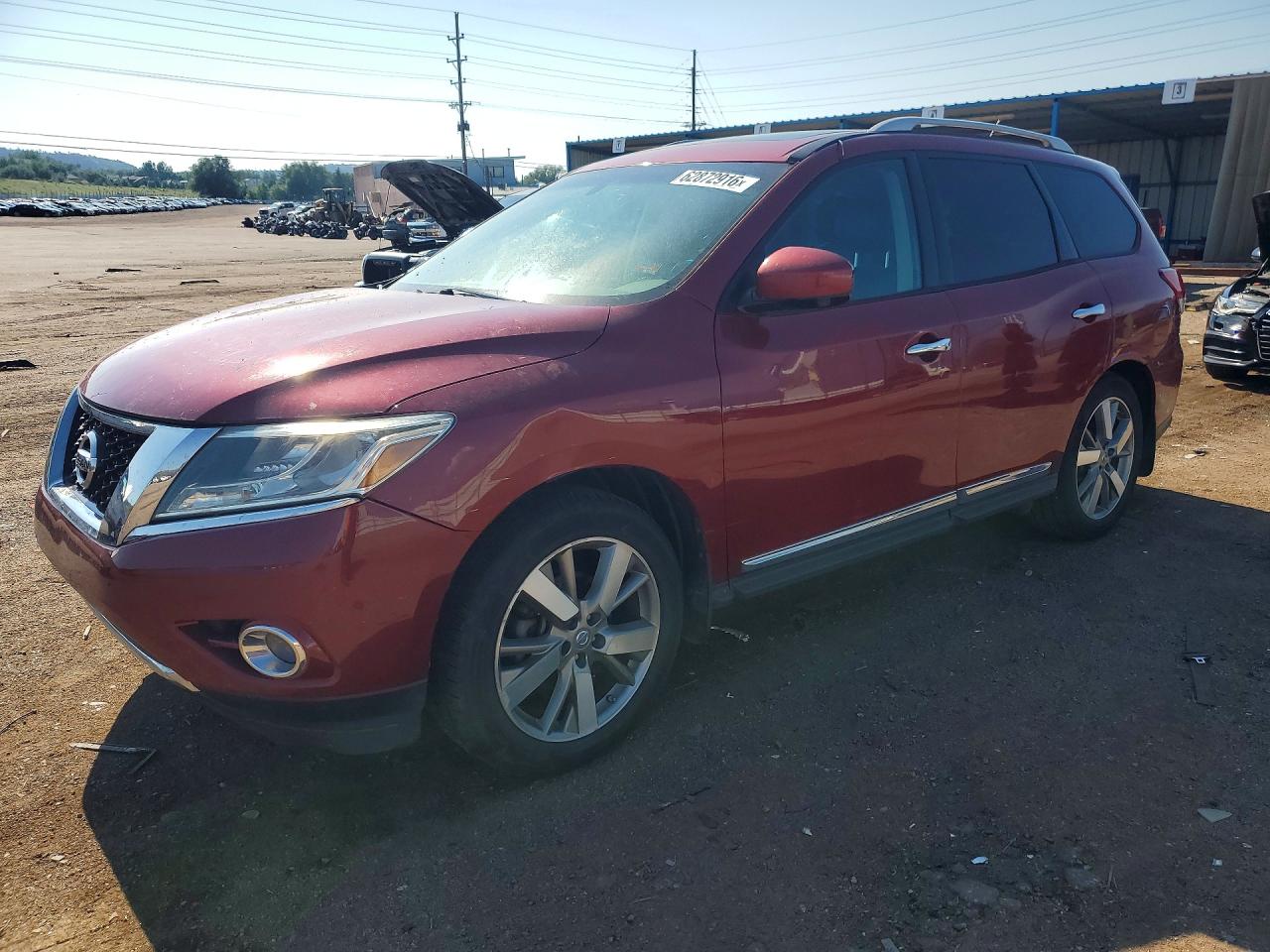 2014 Nissan Pathfinder SL, VIN 5N1AR2MM8EC617649 — Side