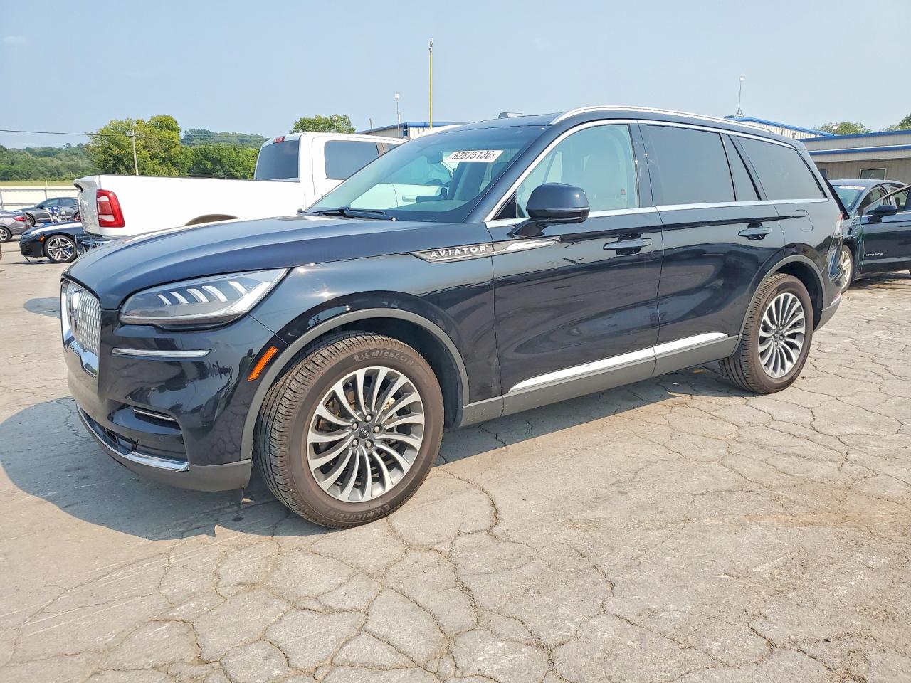 2024 Lincoln Aviator Premiere, VIN 5LM5J6XC9RGL03104 — Water / flood