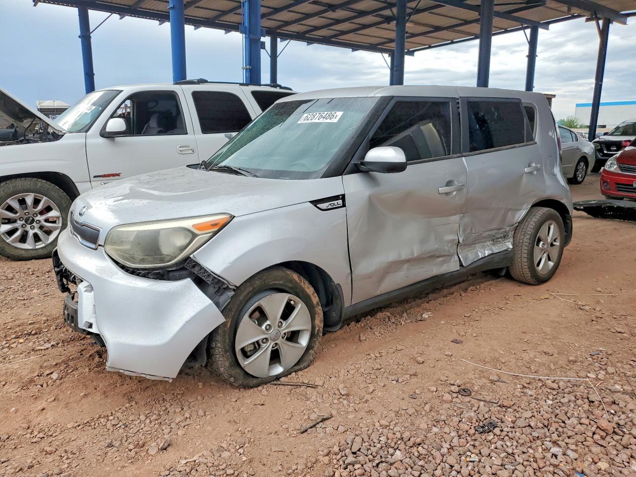 2015 Kia Soul, VIN KNDJN2A26F7799560 — Side