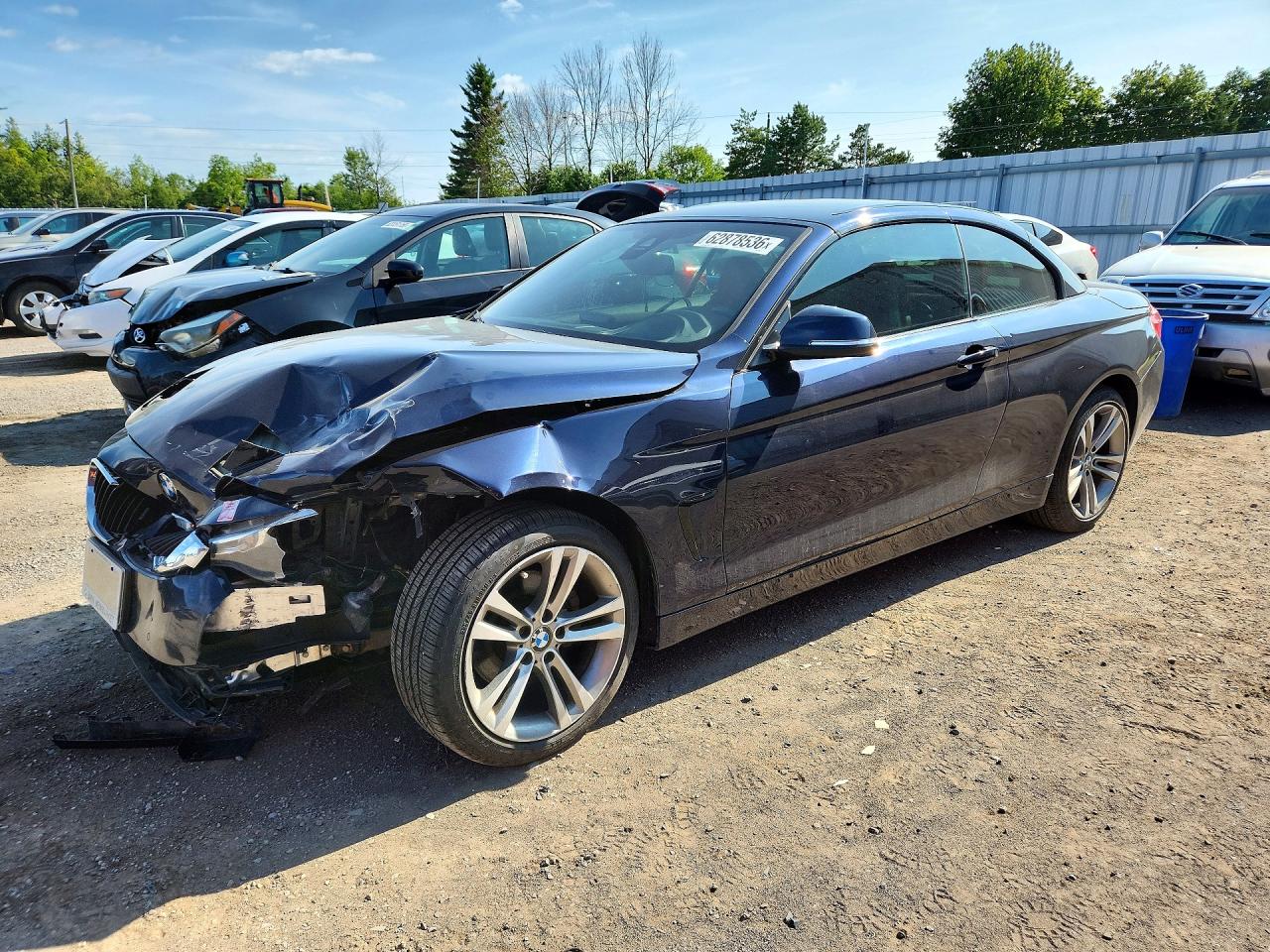 2014 BMW 4 Series 428i xDrive, VIN WBA3V9C50EPR69187 — Front end