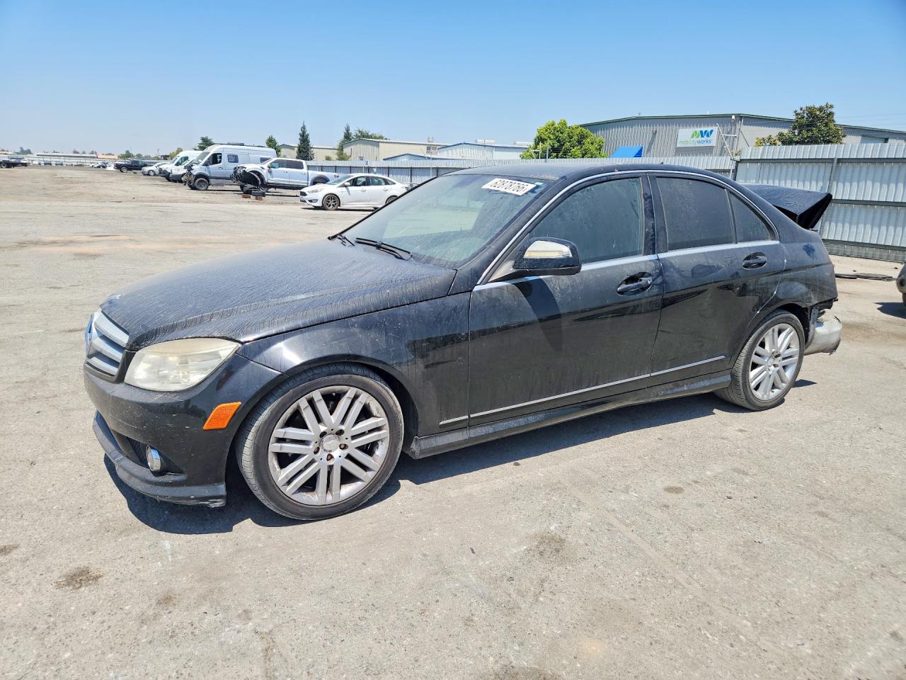 2009 Mercedes-Benz C 300 Sport, VIN WDDGF54X89R057904 — Rear end