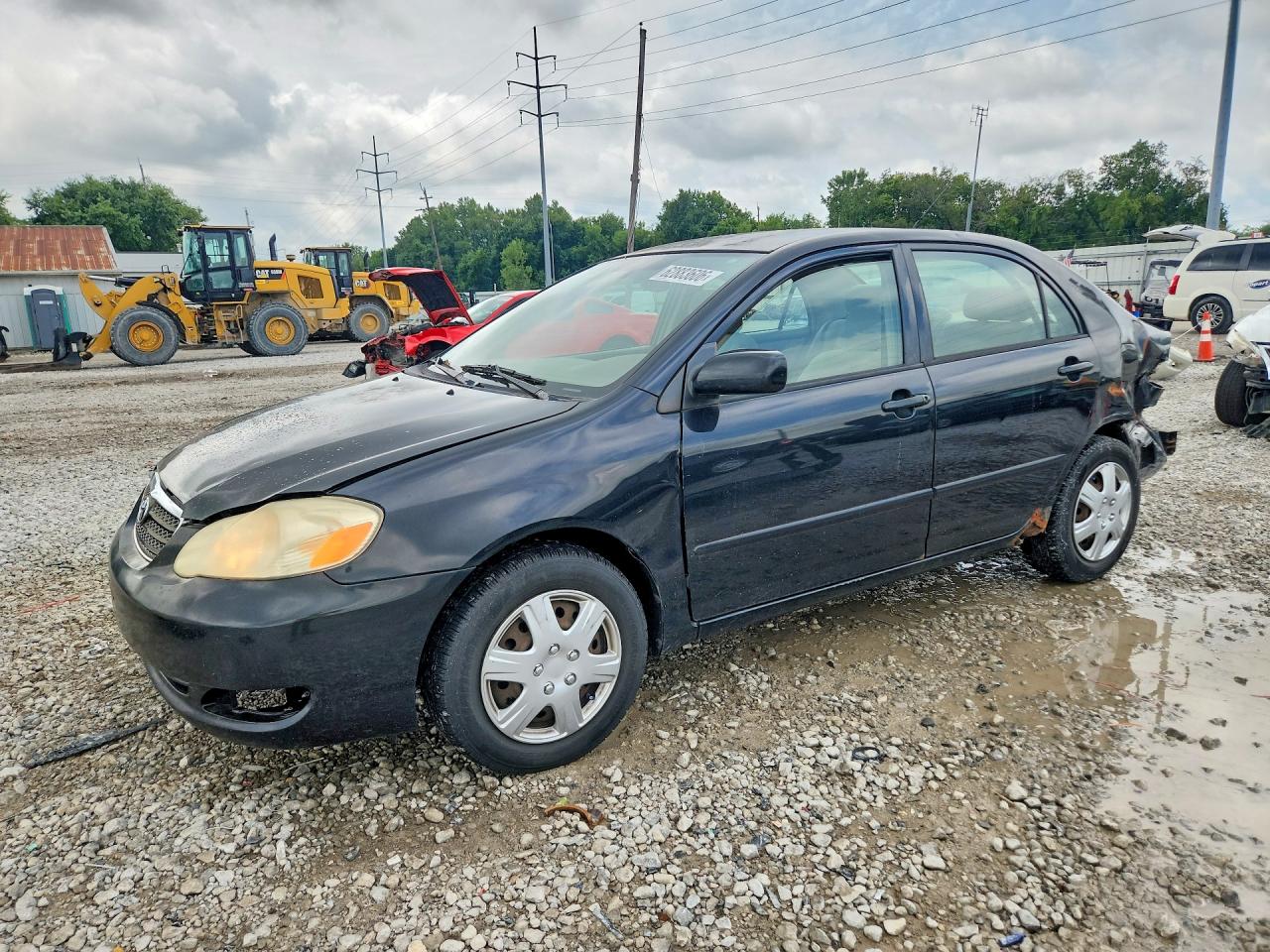 2008 Toyota Corolla CE, VIN 1NXBR32E88Z974074 — Rear end