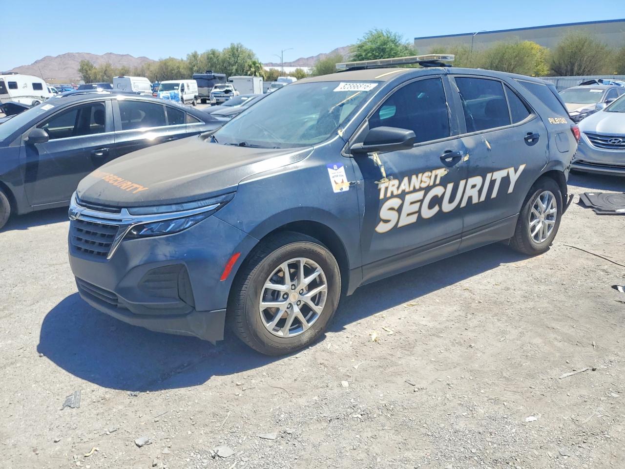 2024 Chevrolet Equinox LS, VIN 3GNAXHEG5RL183729 — Зад