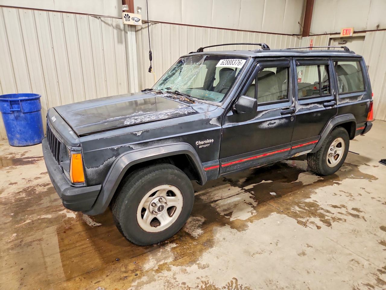 1995 Jeep Cherokee Sport, VIN 1J4FJ68S6SL528606 — Roof