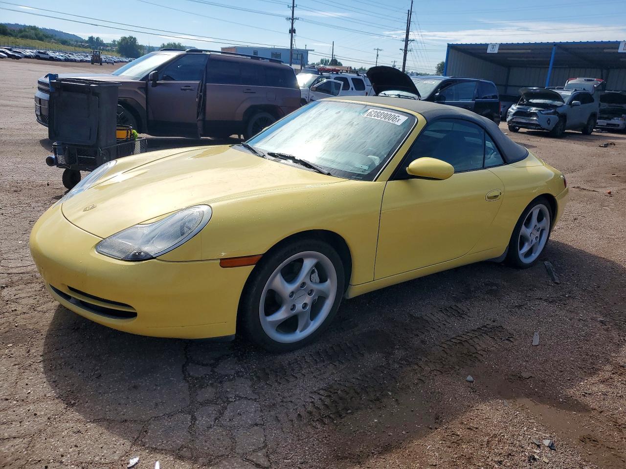 2000 Porsche 911, VIN WP0CA2999YS650467 — Мелкие вмятины и царапины