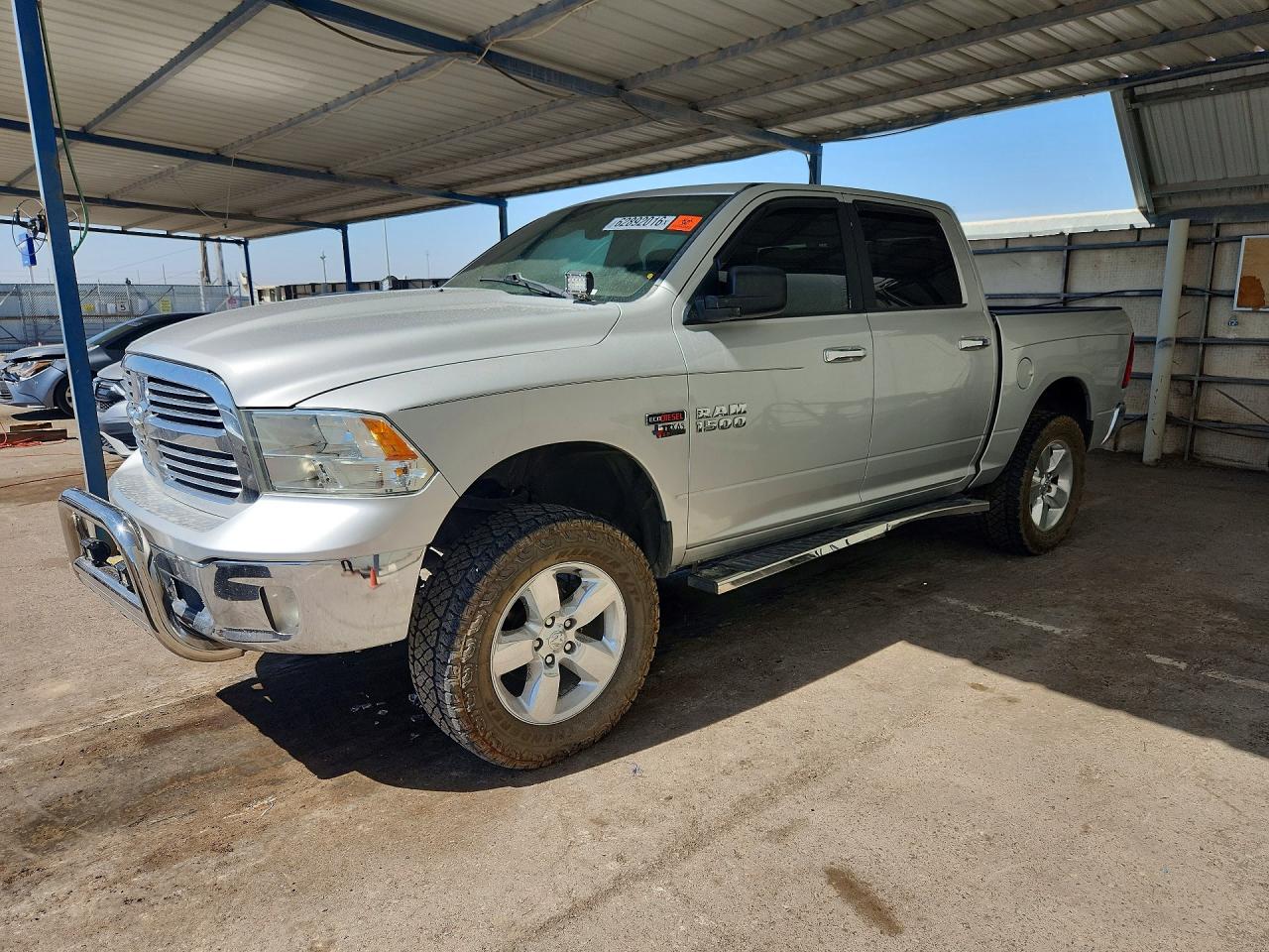 2014 Ram 1500 Big Horn, VIN 1C6RR6LM6ES268777 — Burn