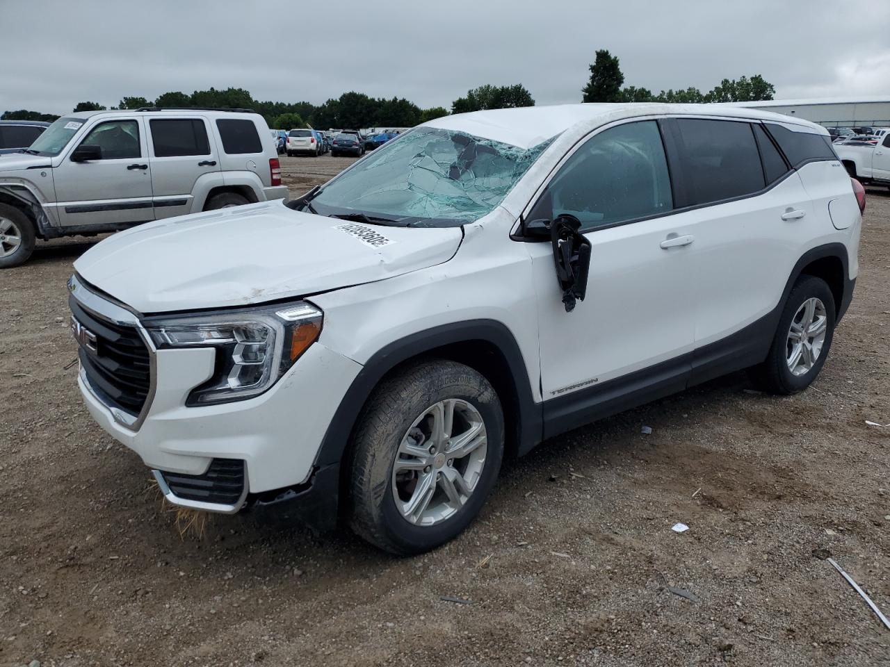 2023 GMC Terrain SLE, VIN 3GKALTEG0PL175546 — Крыша