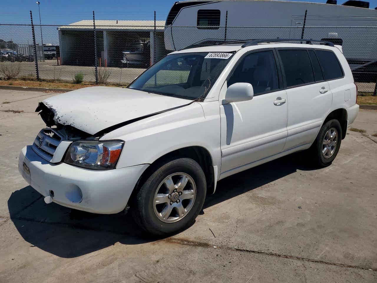 2007 Toyota Highlander, VIN JTEHP21A070201338 — Front end