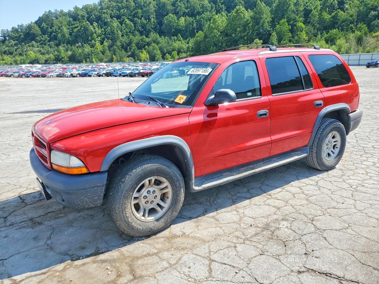 2003 Dodge Durango Sport, VIN 1D4HS38N43F537358 — Вода / потоп
