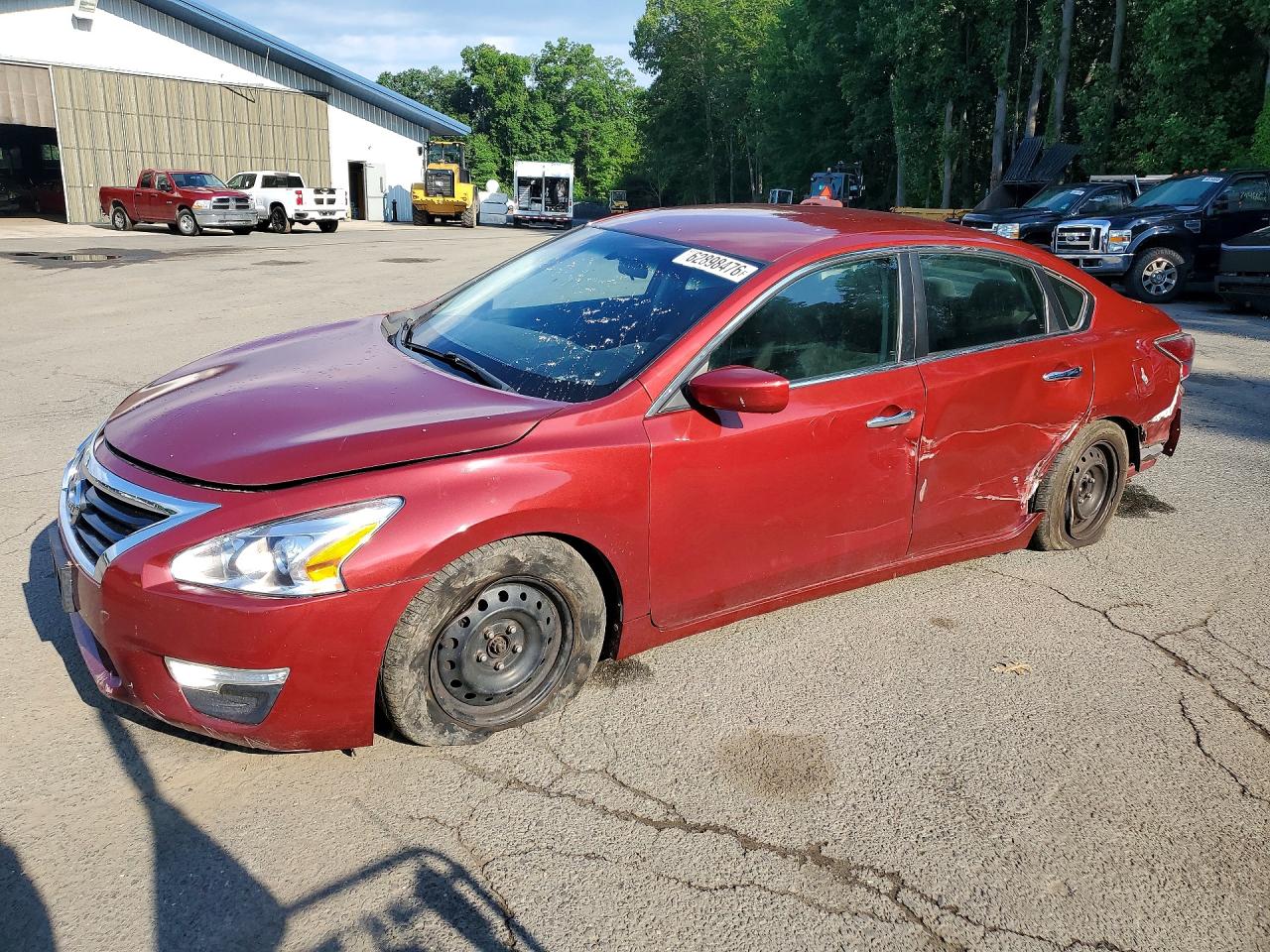 2014 Nissan Altima 2.5, VIN 1N4AL3AP7EN382181 — Rear end