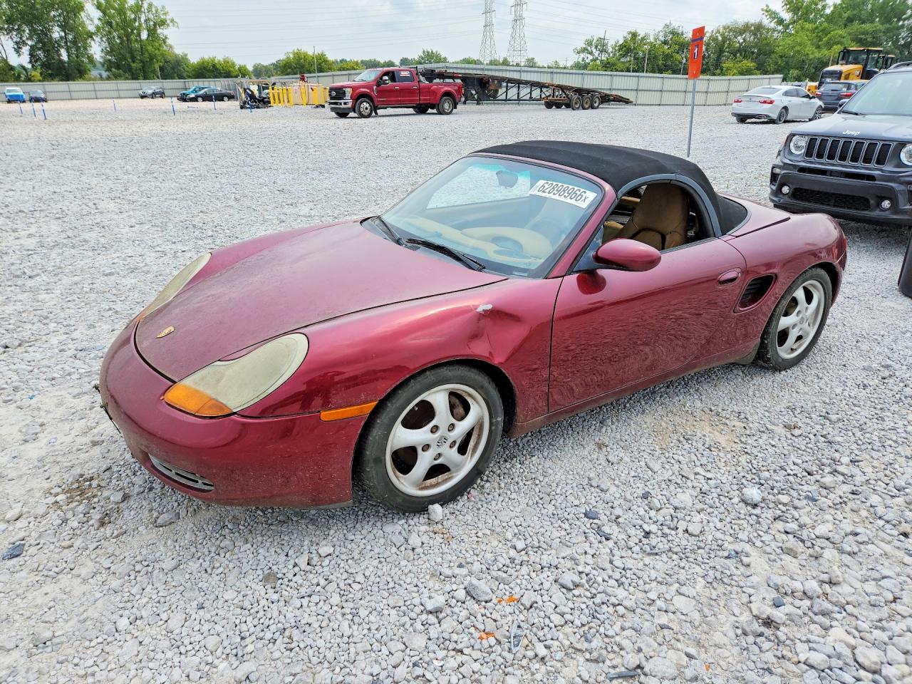 1998 Porsche Boxster, VIN WP0CA2981WU624339 — Water / flood