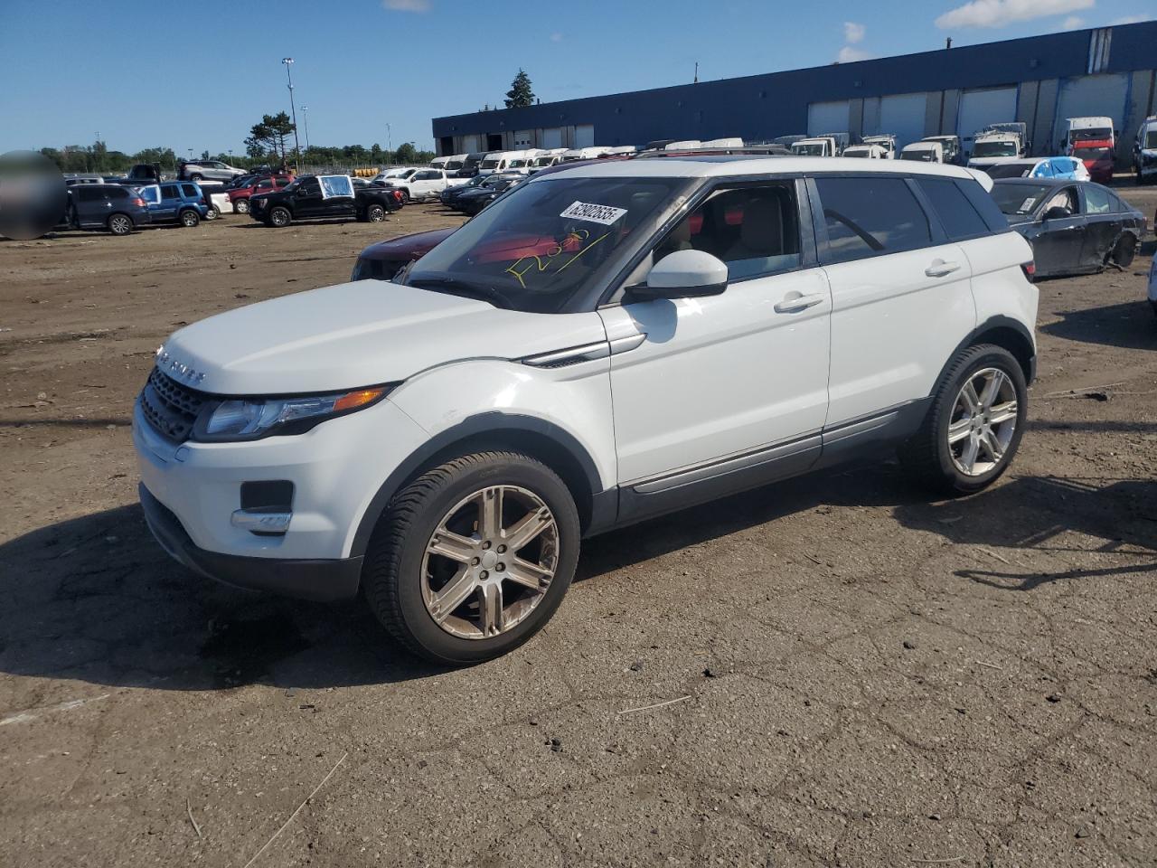 2015 Land Rover Range Rover Evoque Pure Plus, VIN SALVP2BG9FH046985 — Water / flood
