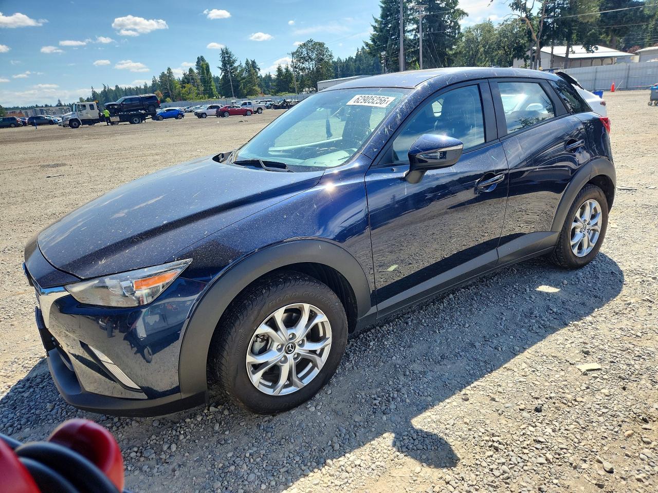 2016 Mazda CX-3 Touring, VIN JM1DKBC71G0112350 — Rear end