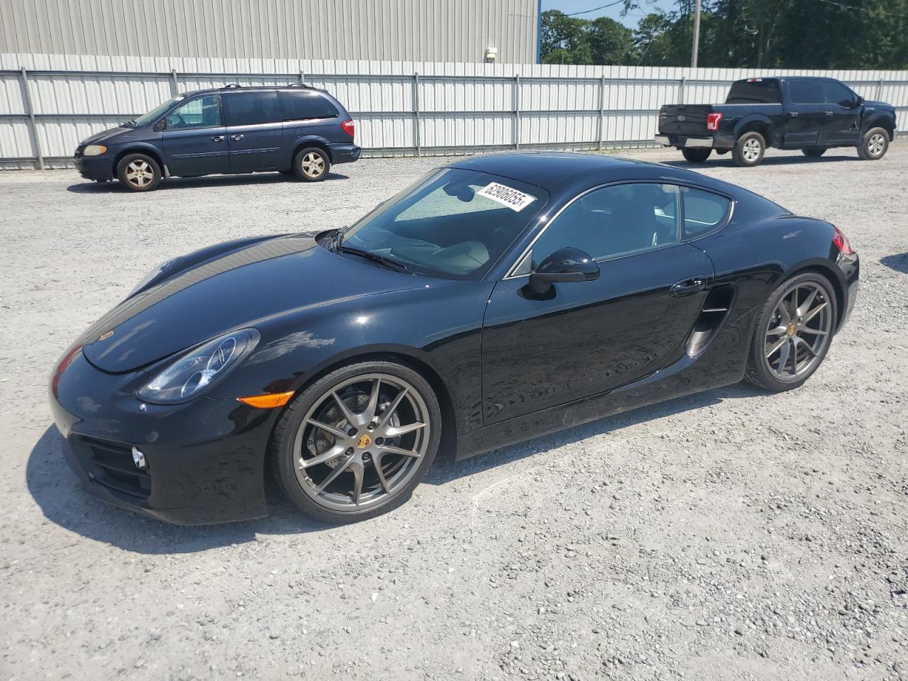2016 Porsche Cayman, VIN WP0AA2A82GK171218 — Frame damage