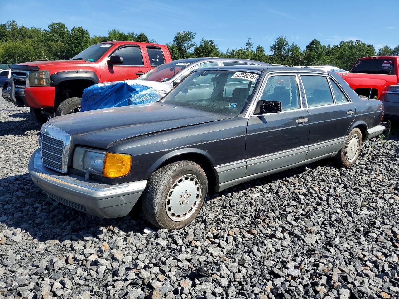 1987 Mercedes-Benz 300 SDL, VIN WDBCB25D1HA309818 — Обычный износ